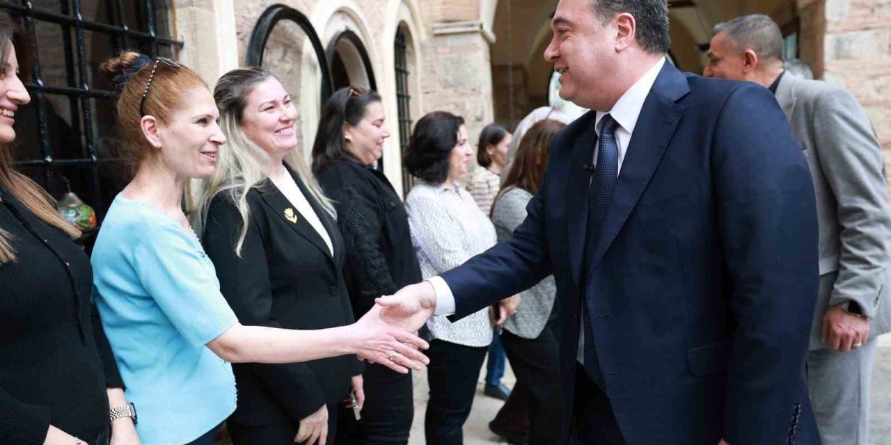 Başkan Dutlulu, MASMEK kursiyerleriyle buluştu