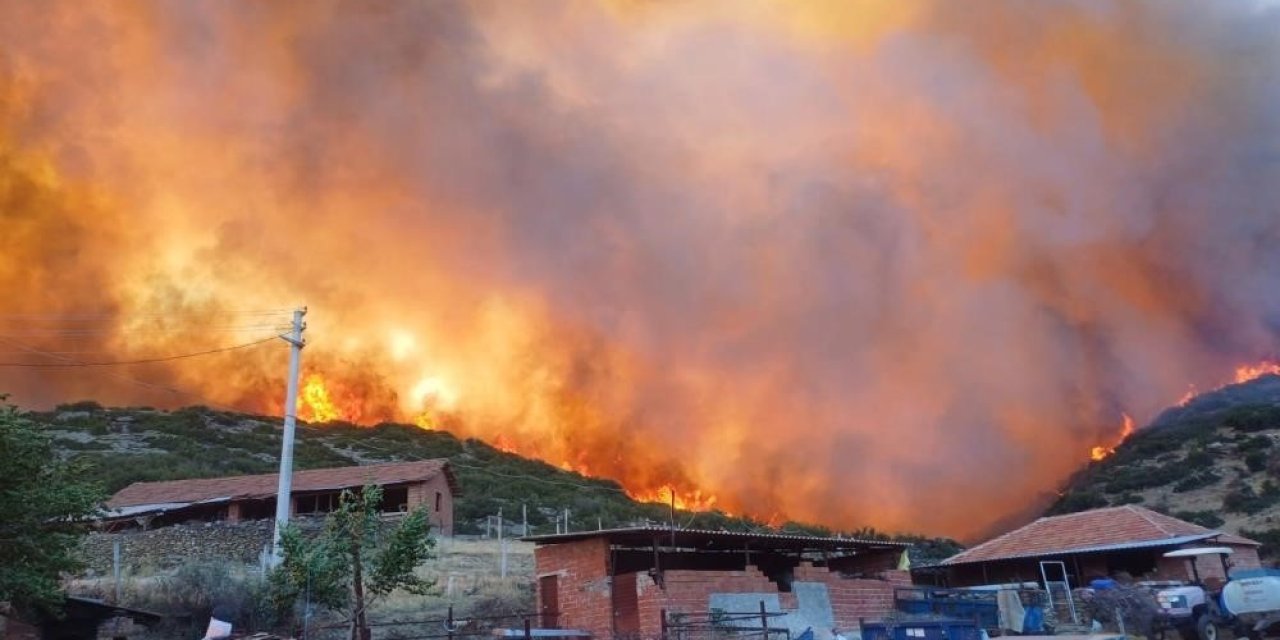 Salihli’de yangın riskine karşı yasak kararı
