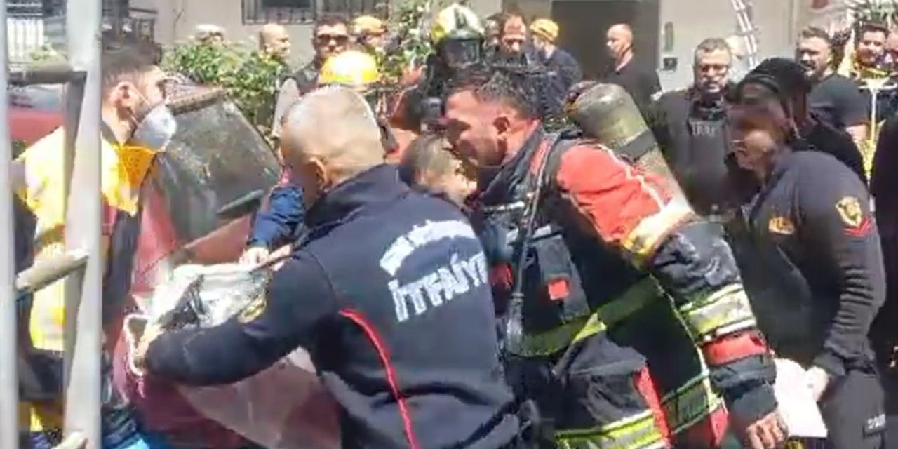 Patlama sonrası çıkan yangında engelli şahıs hayatını kaybetti