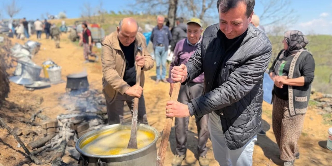 Kızılçukur’da yağmur duası geleneği yaşatıldı