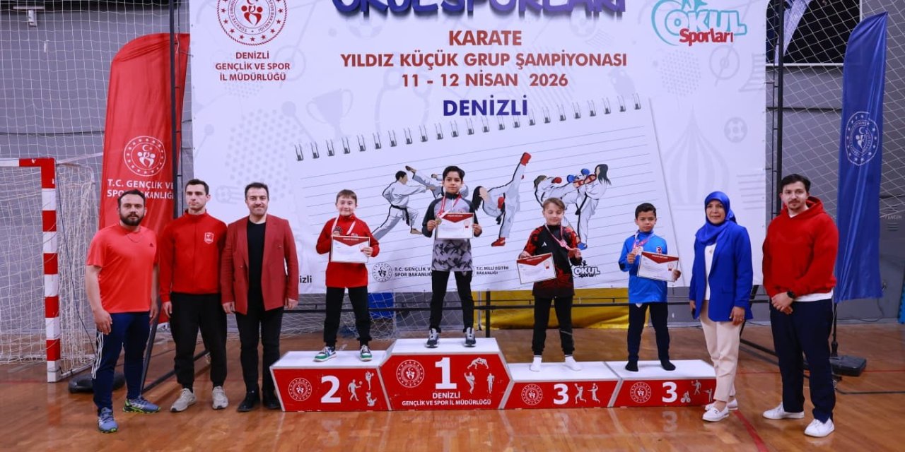 Karatenin yıldızları Denizli’de buluştu