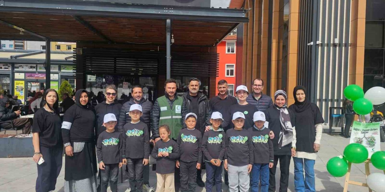 Öğrencilerden sağlık yaşam etkinliği