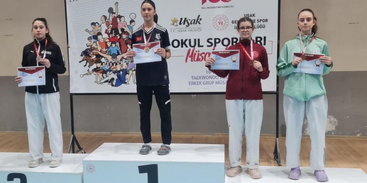 Afyonkarahisarlı Taekwondocular Uşak’tan başarıyla döndü