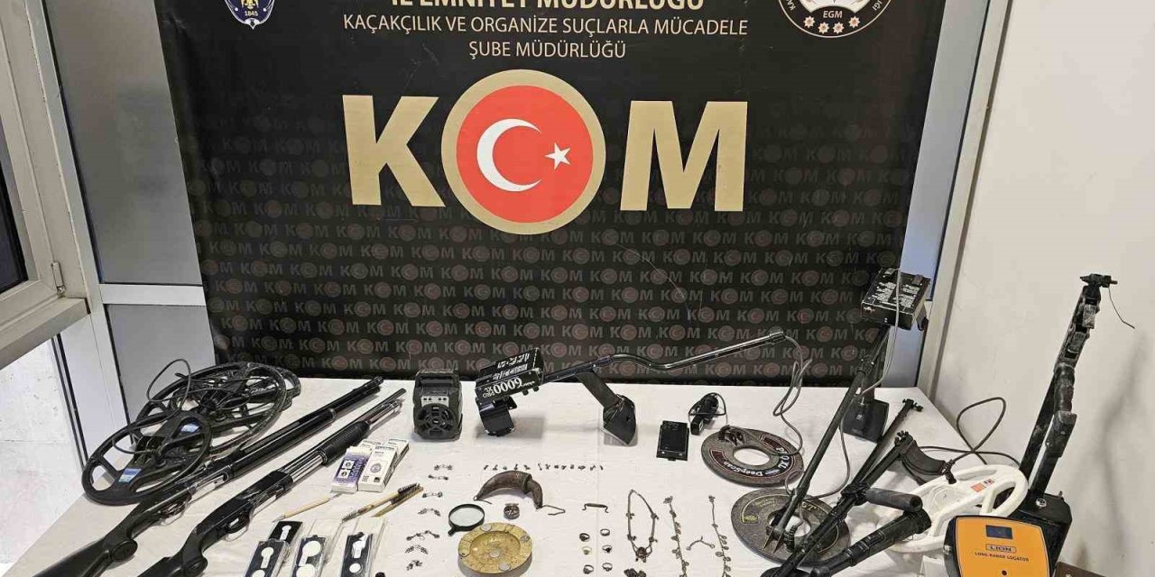 Kütahya’da tarihi eser kaçakçılığı operasyonu