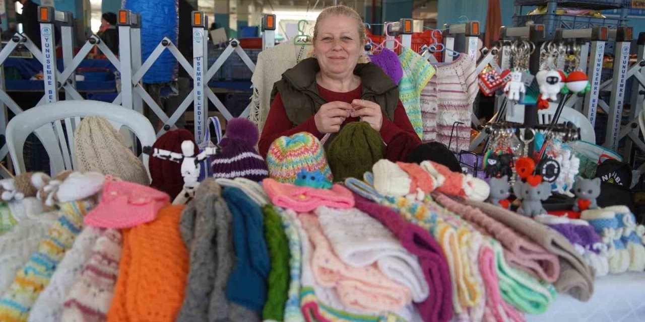 Kadınlar üretip aile bütçelerine katkı sağlıyor