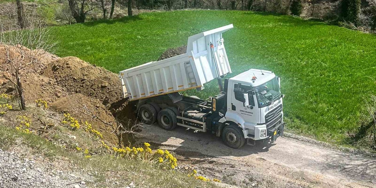 Çamelili vatandaşların güvenli ve konforlu ulaşımı sağlanması için çalışmalar sürüyor