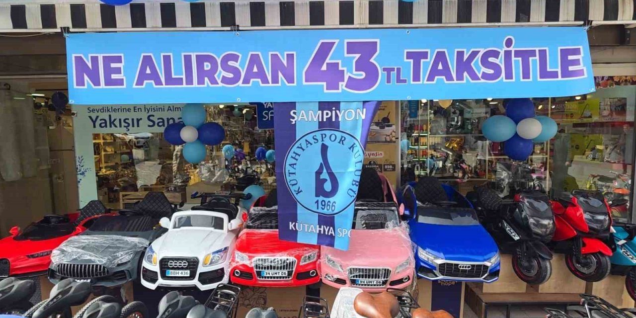 Şampiyonluk aşkına 43 taksit