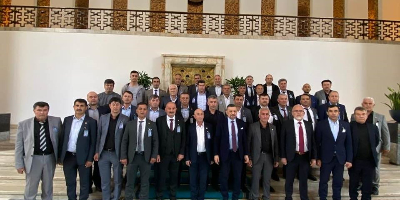Gedizli muhtarlar Gazi Meclis’te