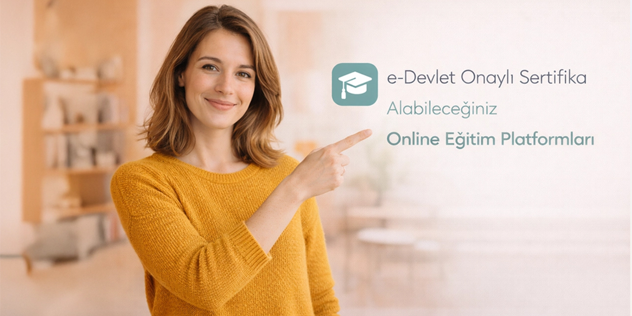 e-Devlet onaylı sertifika alabileceğiniz online eğitim platformları