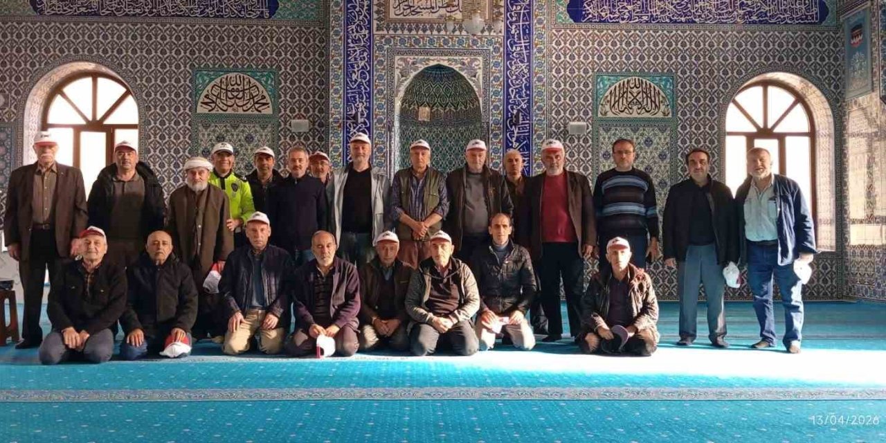 Emet’te cami cemaatine trafik eğitimi