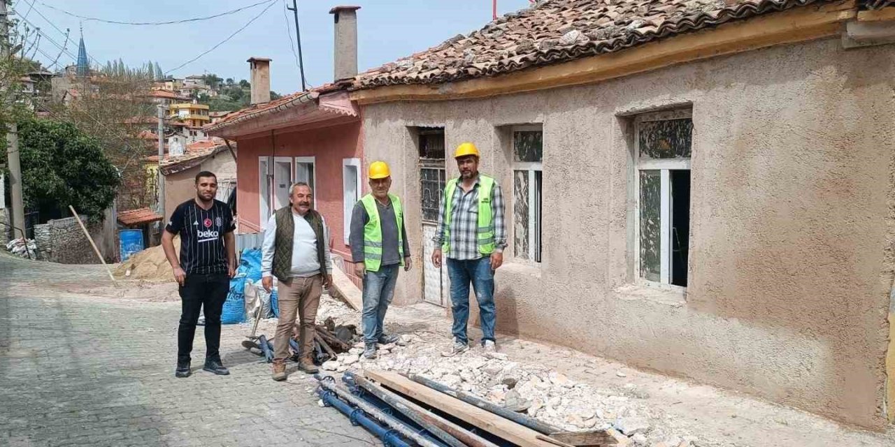 Buldan’da tarihi sokaklara yeni dokunuş