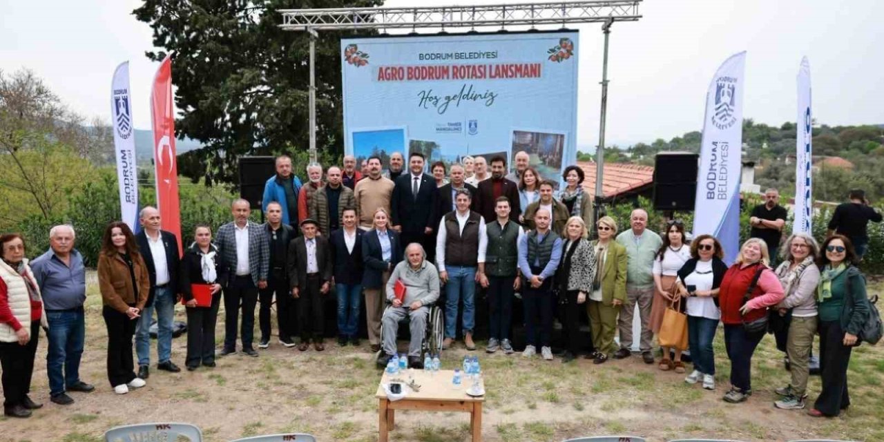 Bodrum’da yazlık fideler üreticilere dağıtıldı