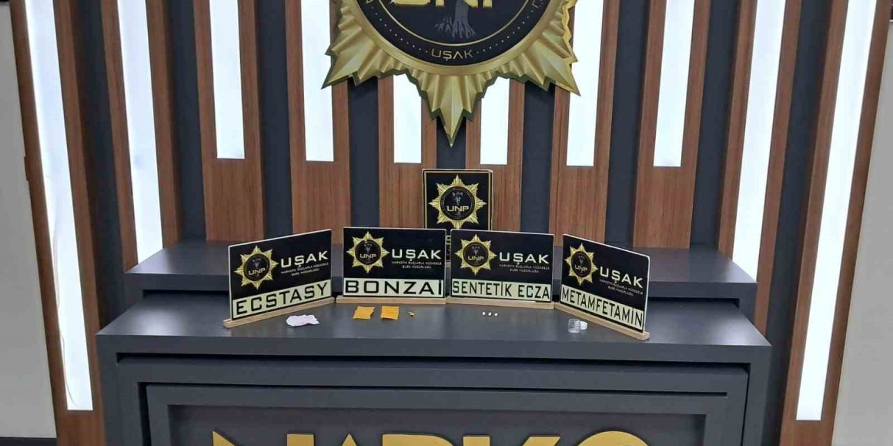 Uşak’ta uyuşturucu operasyonlarında gözaltına alınan 6 kişiden 5’i tutuklandı