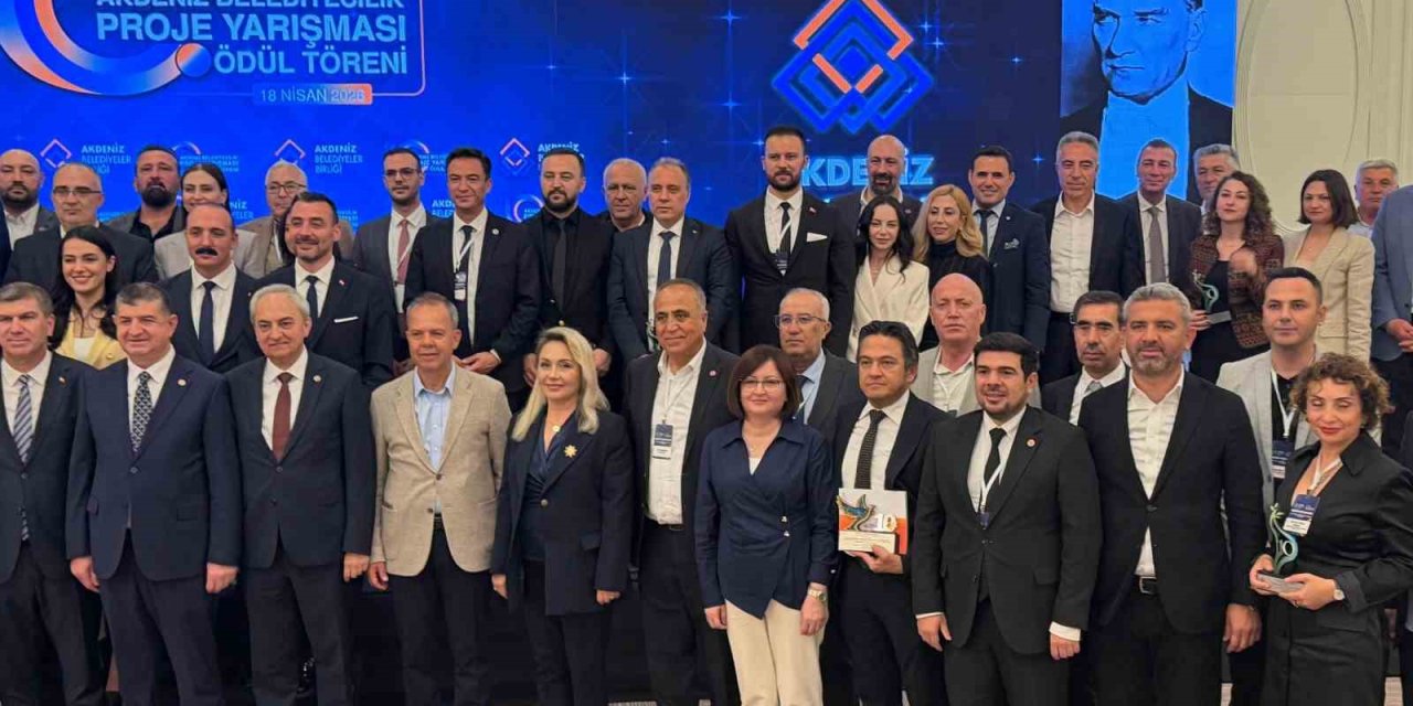 Çameli Belediyesi’ne Akdeniz Belediyeler Birliği’nden katılım ödülü