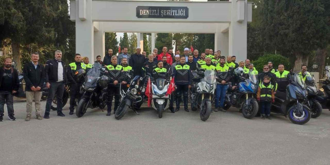 Denizli’de Şehit Teğmen Bekir Can Kerek için anma programı düzenlendi