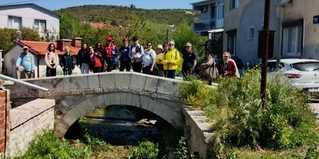 Aydınlı doğaseverler Urla’yı gezdi