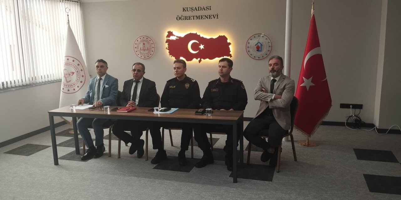 Kuşadası’nda okul güvenliği masaya yatırıldı