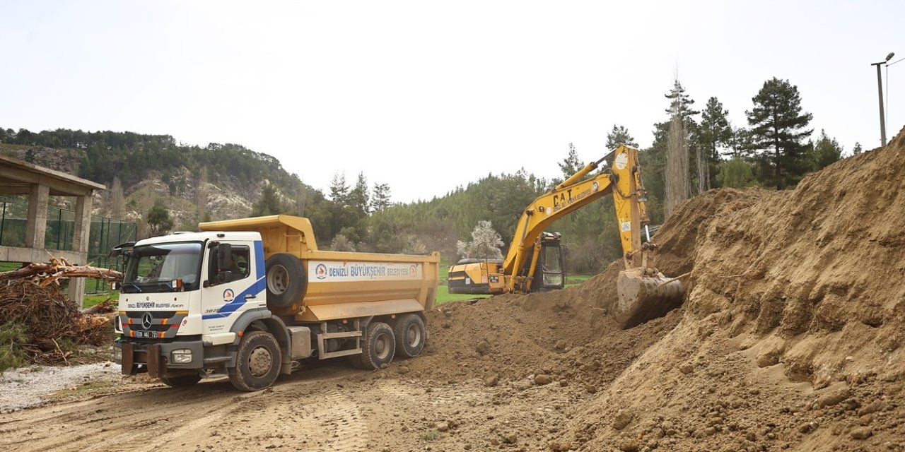 Çameli Elmalı yolu modern üst yapıya kavuşuyor