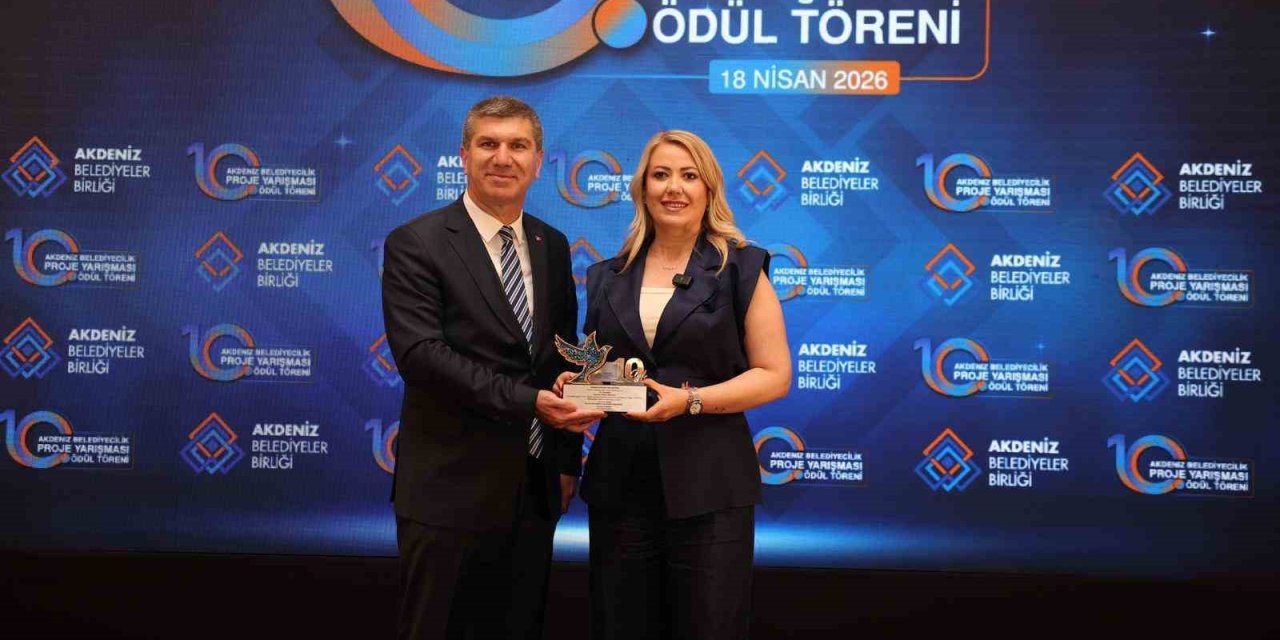 Merkezefendi Belediyesi Atatürk Bilim Merkezi, Akdeniz Belediyecilik Proje Yarışmasında ödül aldı