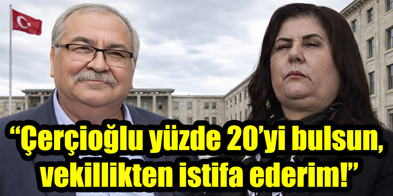 Bülbül: “Çerçioğlu yüzde 20’yi bulsun, vekillikten istifa ederim!”