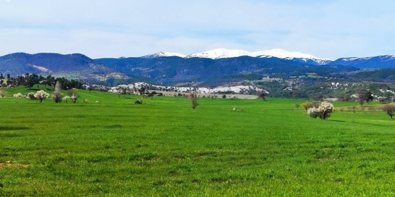 Gediz’de bahar aylarının getirdiği güzellik büyülüyor