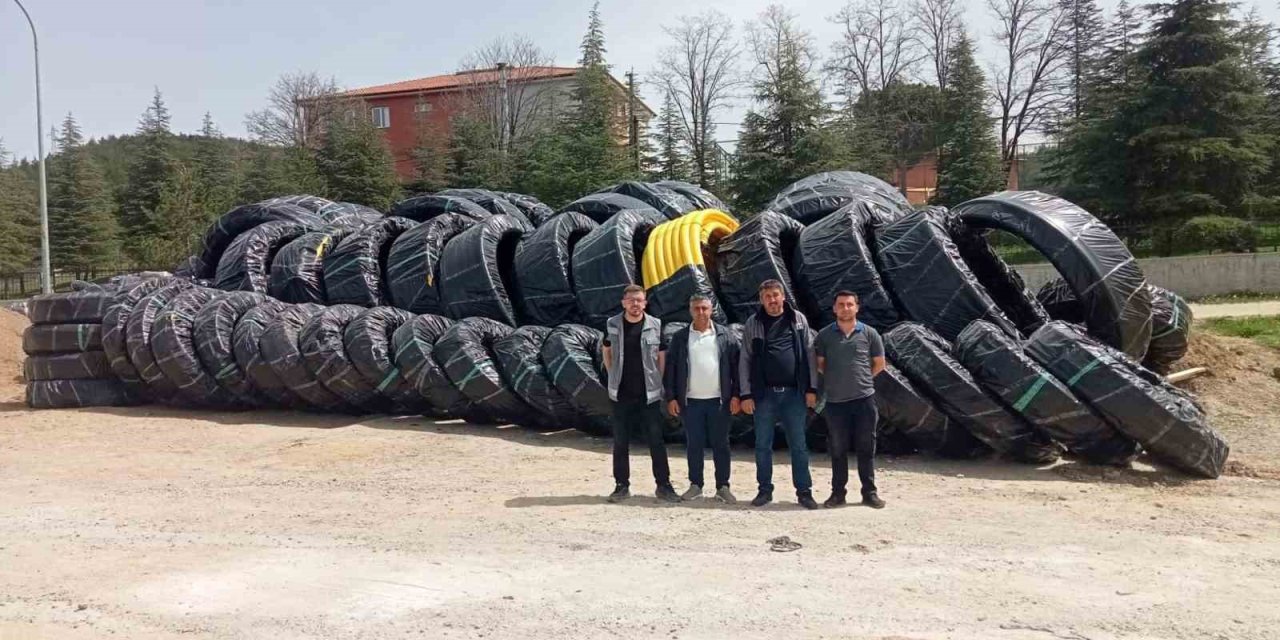 Gediz Yenikent’te doğalgaz projesi başladı