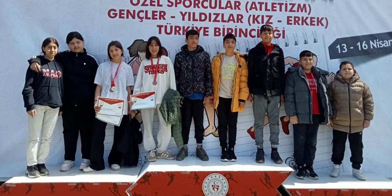 Aydınlı özel sporculardan Türkiye Şampiyonasında büyük başarı