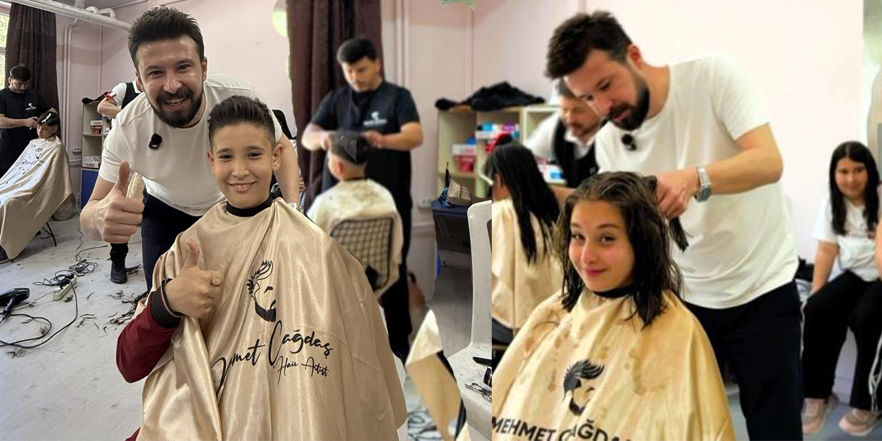 23 Nisan öncesi anlamlı dokunuş: Çocukların yüzü güldü