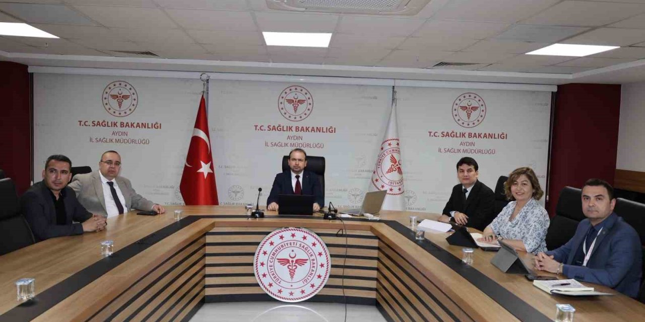 Aydın’da halk sağlığı toplantıda değerlendirildi