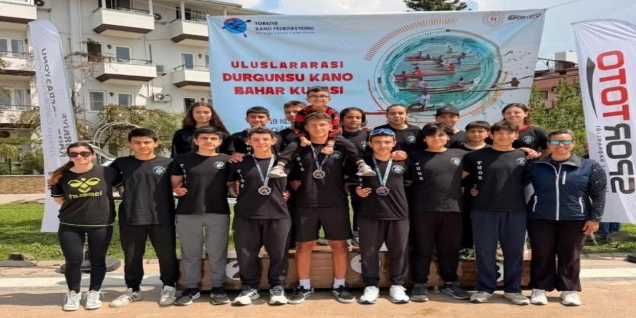 Köyceğizli kanocular 5 madalya kazandı