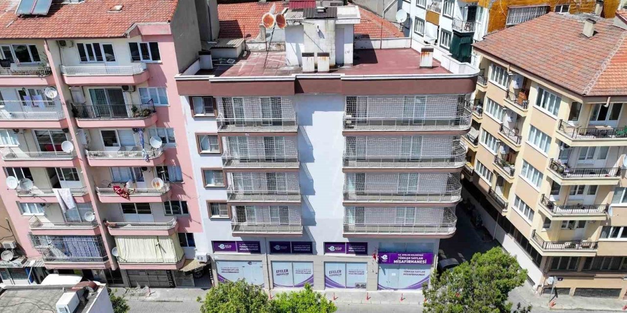 Efeler Belediyesi’nin misafirhanesi yaz dönemine hazır