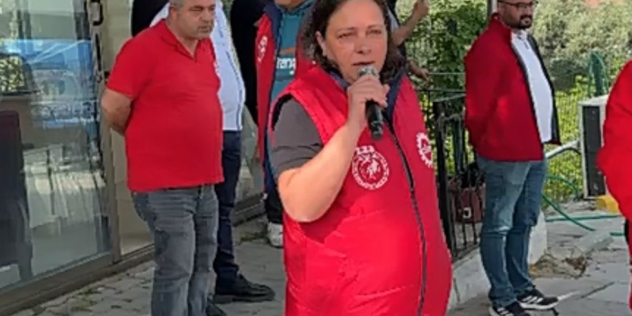 Maaş alamayan Karşıyaka Belediyesi işçilerinden Başkan İşçimenler’e tepki
