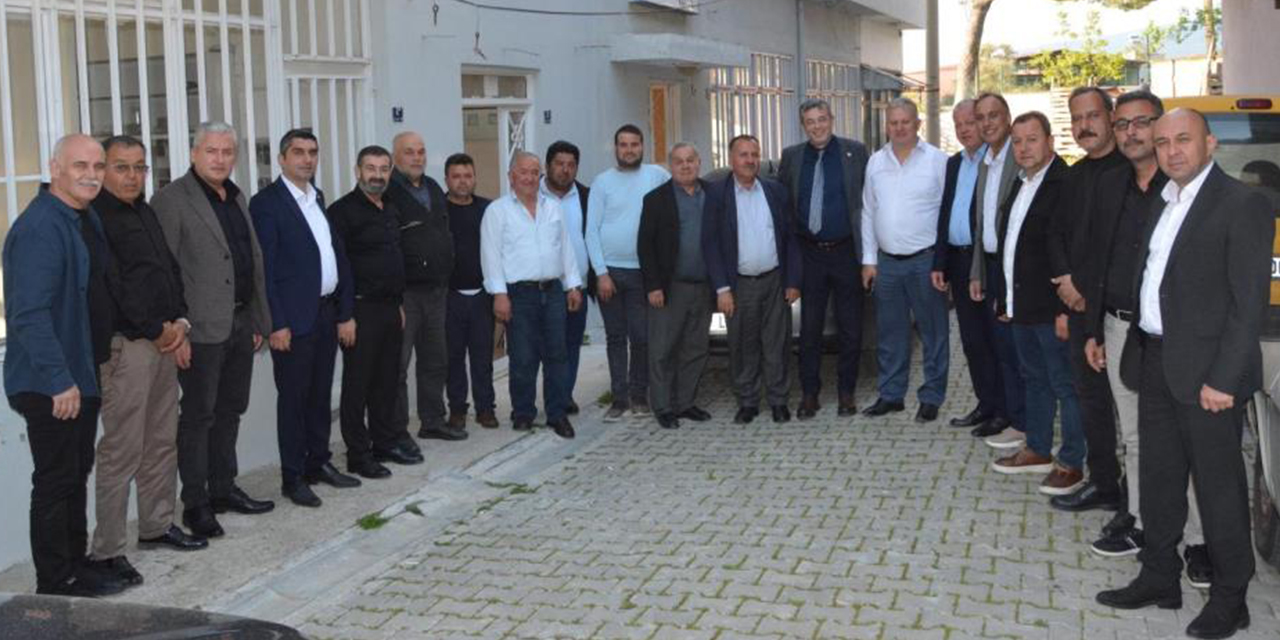 AYESOB Başkanı Künkcü’den Karpuzlu ve Çine’de esnaf ziyaretleri