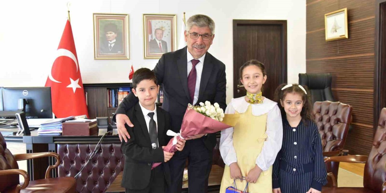 MSKÜ’de Rektörlük makamı çocuklara emanet