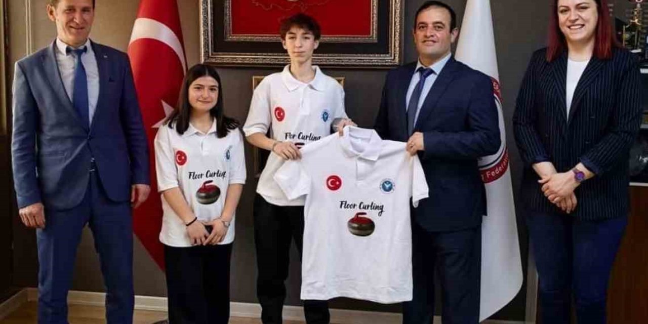 Pazarlar Spor Lisesi’nden Türkiye Curling Federasyonu’na ziyaret