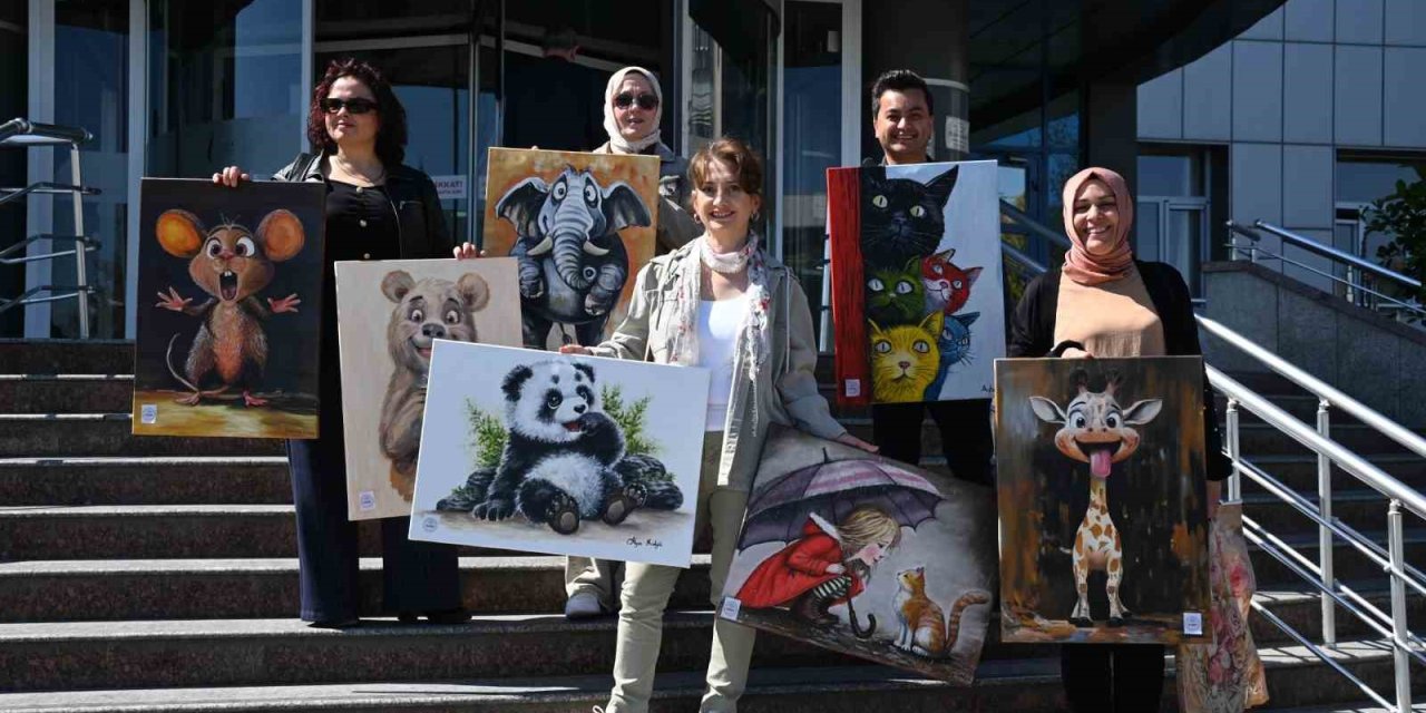 Manisa Büyükşehir Belediyesinden minik hastalara 23 Nisan morali