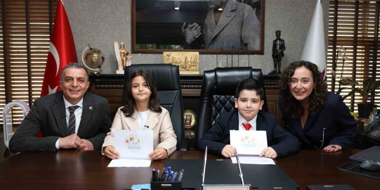 Başkan Şimşek 23 Nisan’ı çocuklarla beraber geçirdi