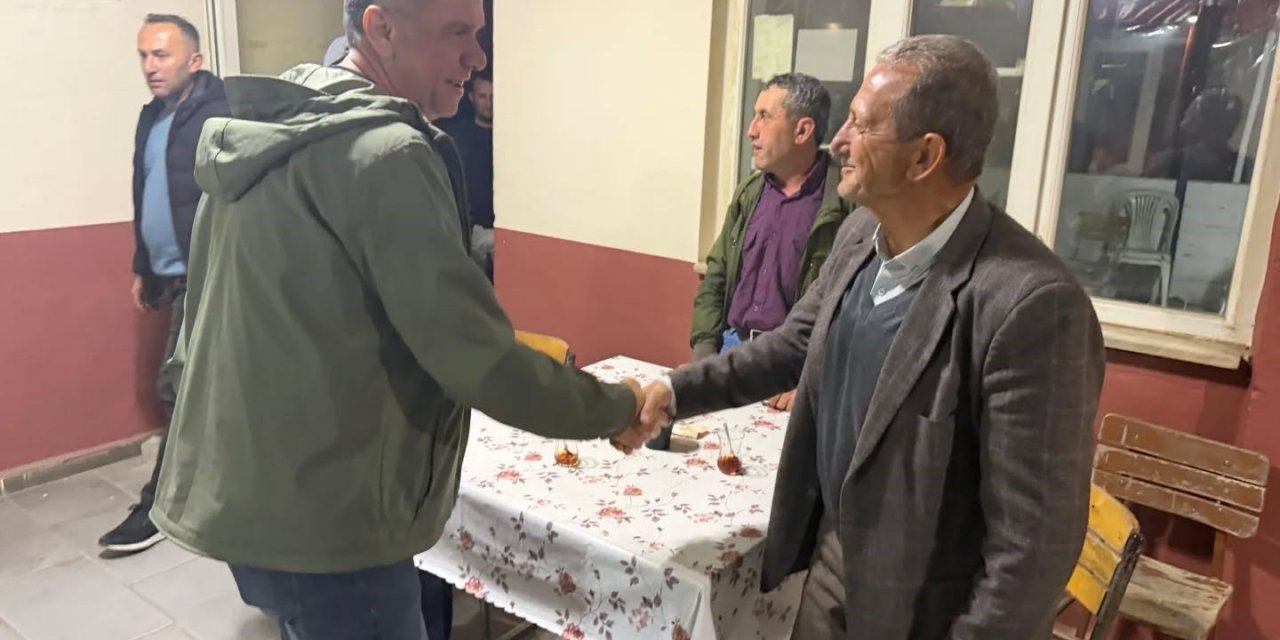 Başkan Ercan Koyunlar Mahallesi’nde vatandaşlarla buluştu