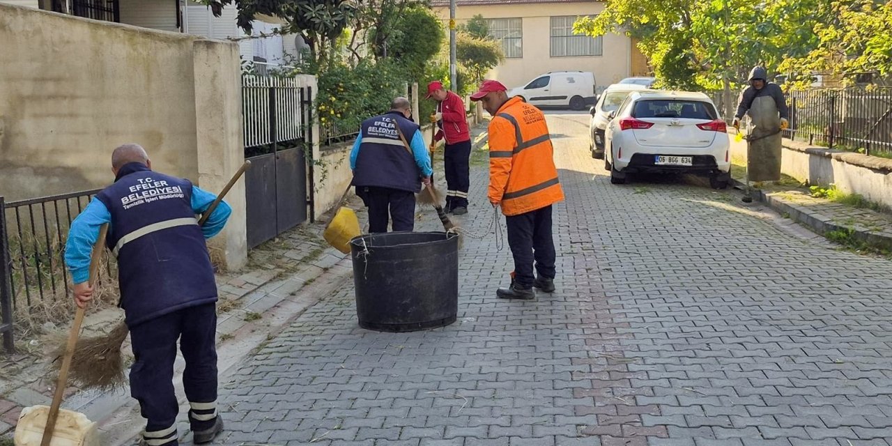 Efeler Belediyesi ekipleri kent genelinde çalışmalarını sürdürüyor