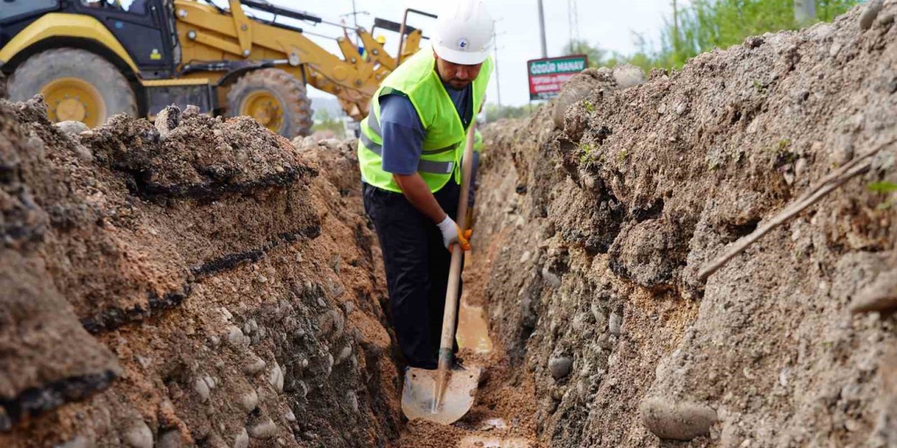 Ortaca’da 4 bin 250 metre içme suyu hattı yenilendi