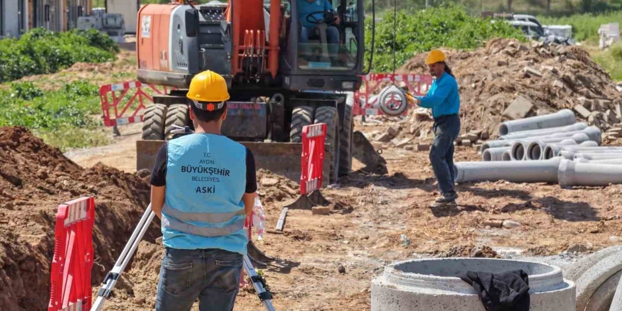 Efeler’de yeni yerleşim alanına 5,2 milyonluk altyapı yatırımı