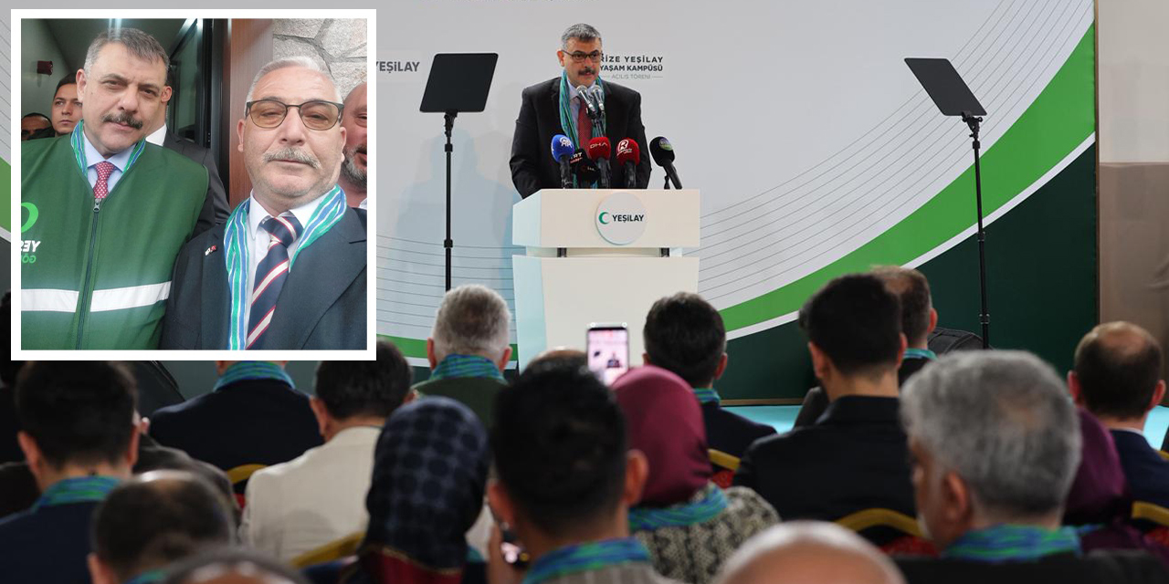 Aydın Yeşilay heyeti Rize’deki açılışta yerini aldı