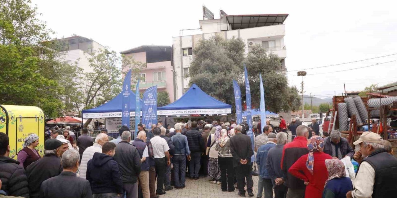 Ata tohumları Karpuzlu ve Didim’de vatandaşlara dağıtıldı