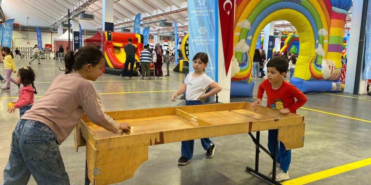 Aydın Büyükşehir’den çocuklara üç gün süren etkinlik