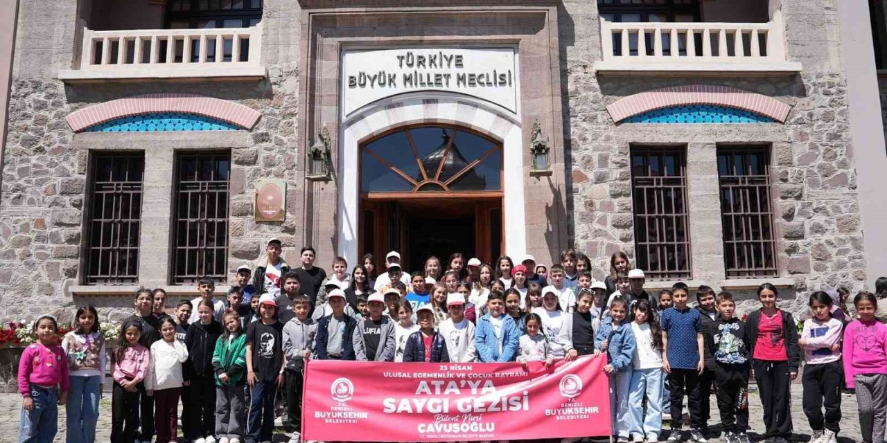 Denizli Büyükşehirden "Ata’ya Saygı Gezisi"