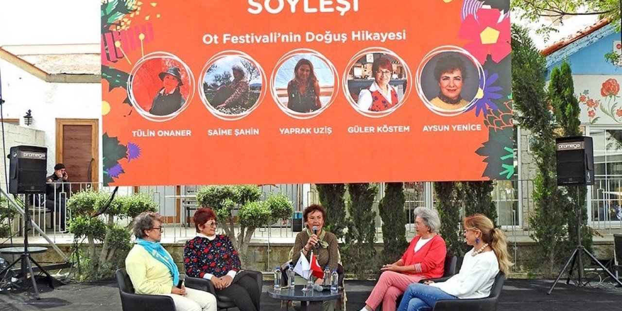 Alaçatı Ot Festivali’nin doğuşu anlatıldı