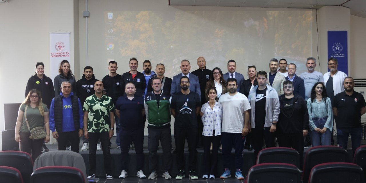 Aydın’da sporda şiddete karşı ortak akıl buluşması