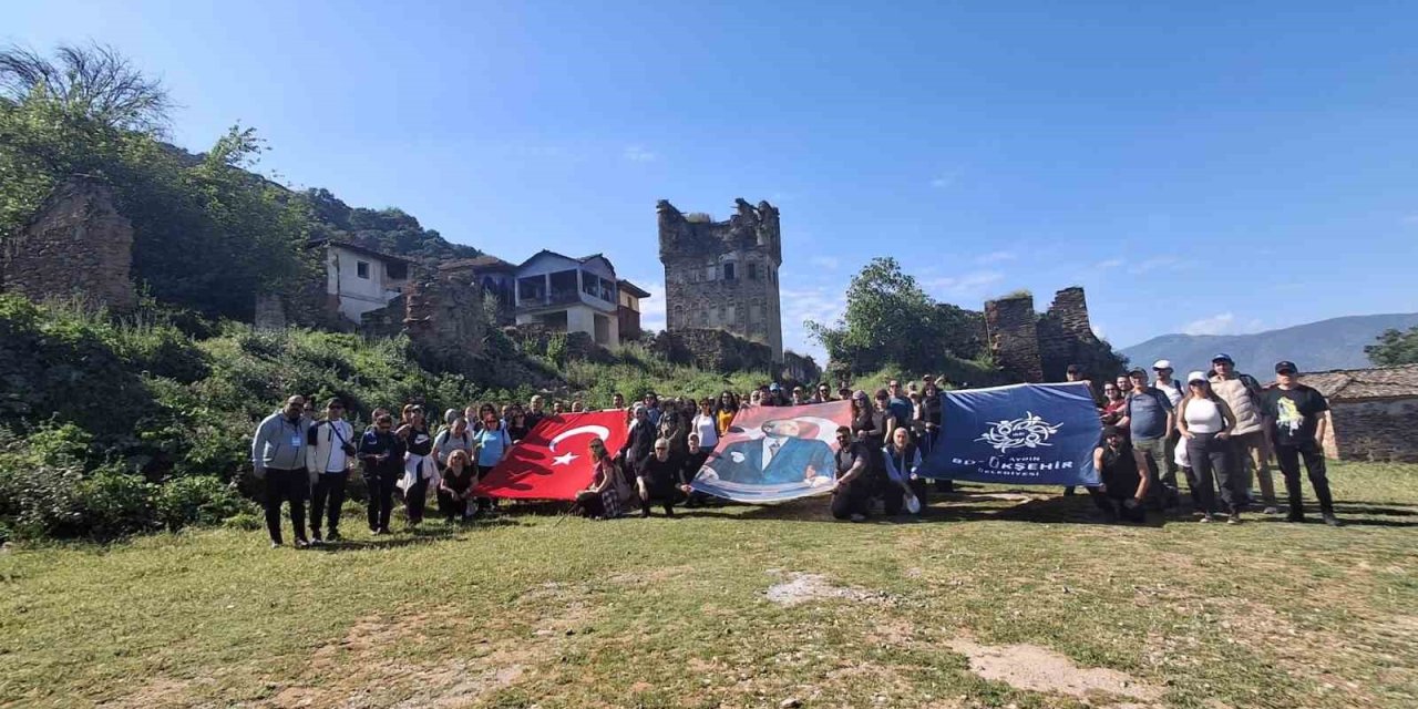 Aydın’da trekking rotası tarihle buluştu