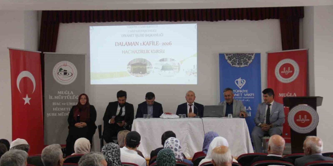 Dalamanlı hacı adayları kutsal yolculuğa hazır