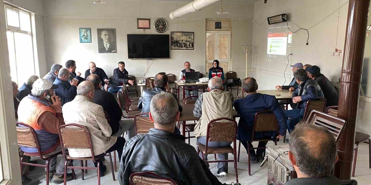 Tavşanlı’da üreticilere yönelik bilgilendirme eğitimi